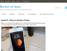 Tablet Screenshot of bucketofmass.com